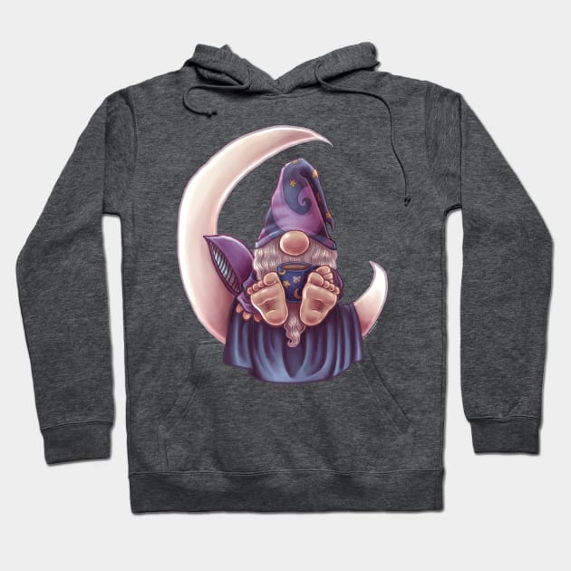 Sleepytime Tomte Gnome Hoodie by thewickedmrshicks